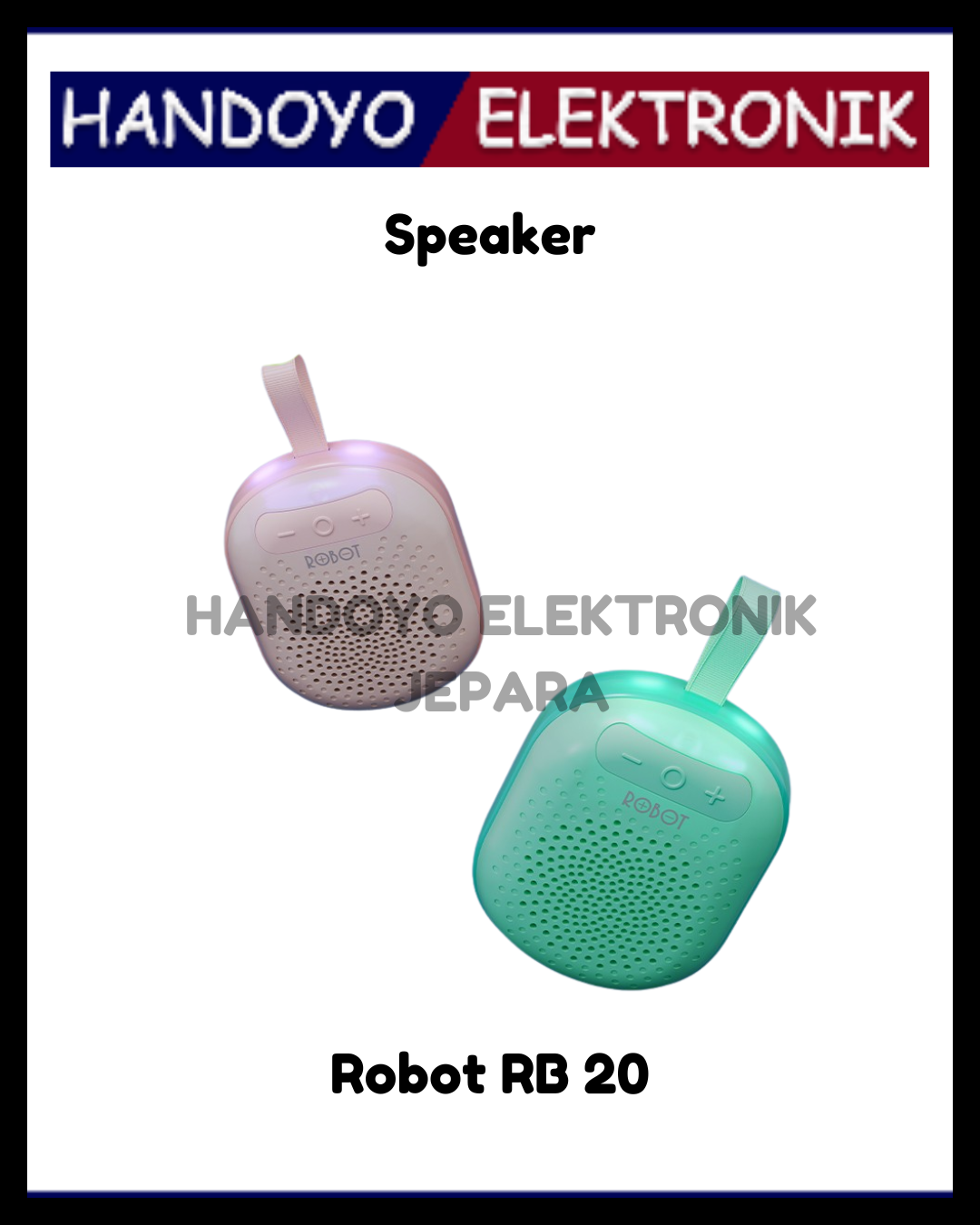 Speaker Robot RB 20