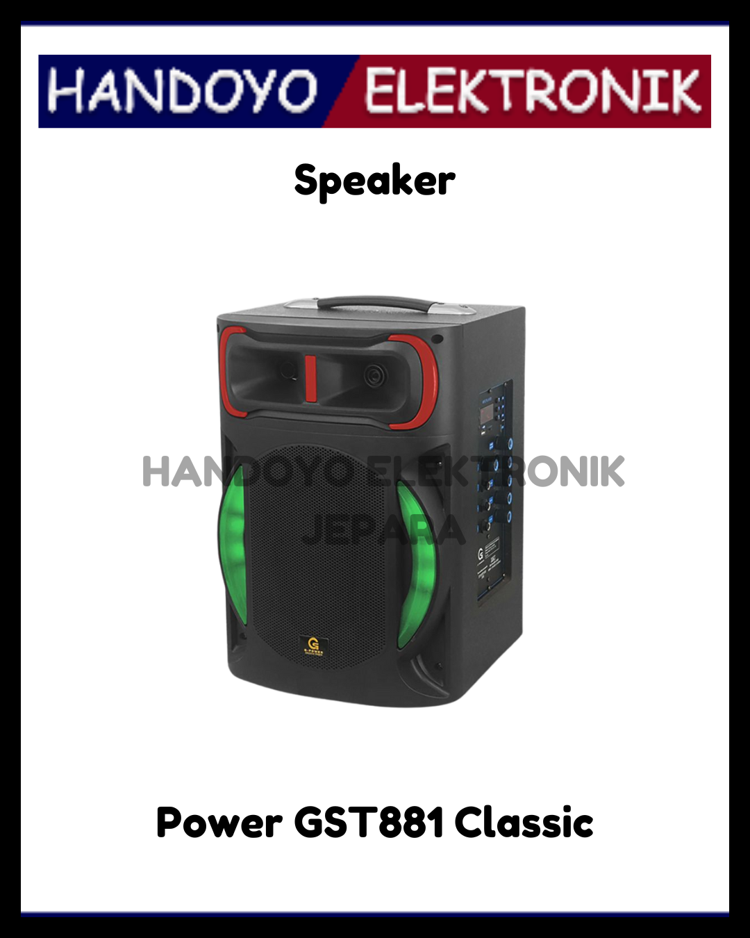 Speaker Power GST881 Classic