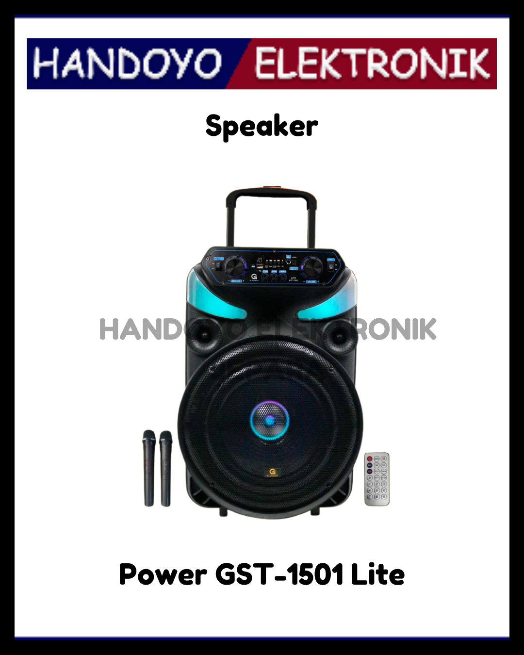 Speaker Power GST-1501 Lite