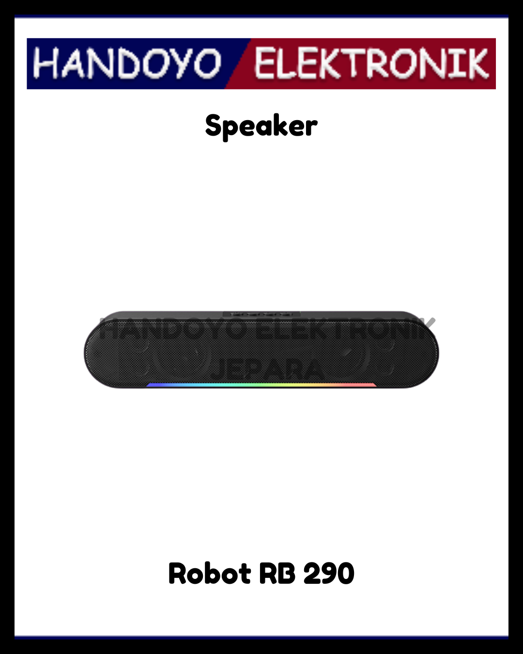 Speaker Robot RB 290