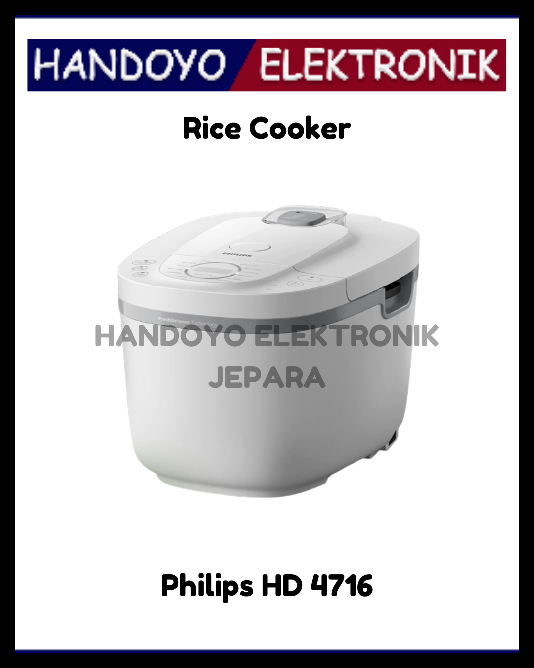 Rice Cooker Philips HD 4716 Digital