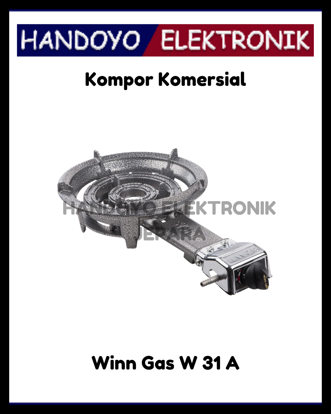 Kompor Gas Cor Winn Gas W31A