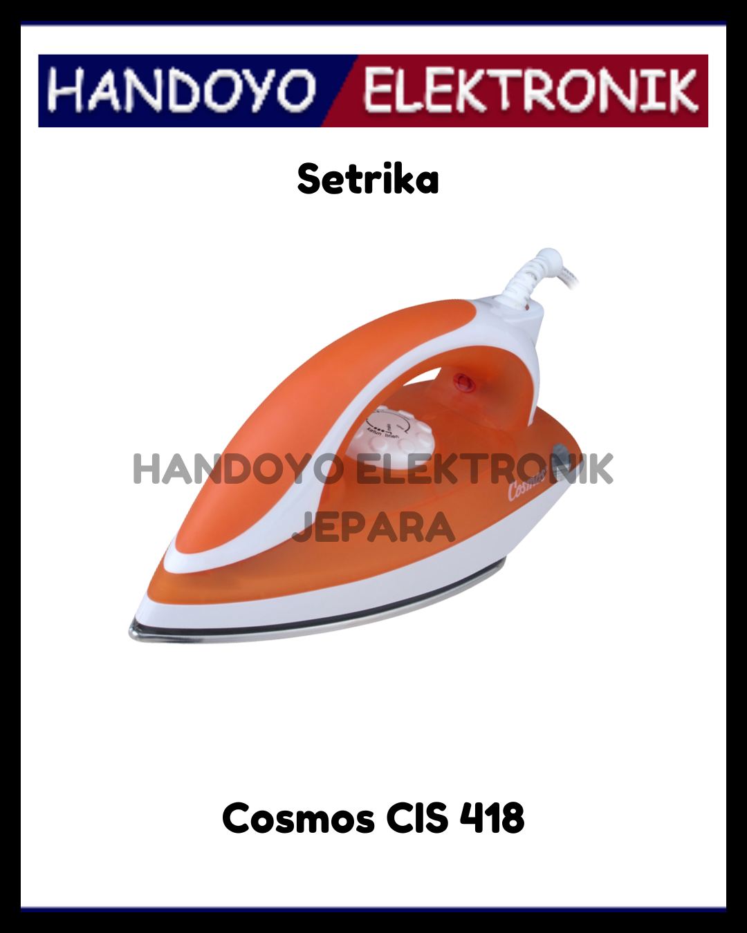 Setrika Cosmos CIS 418
