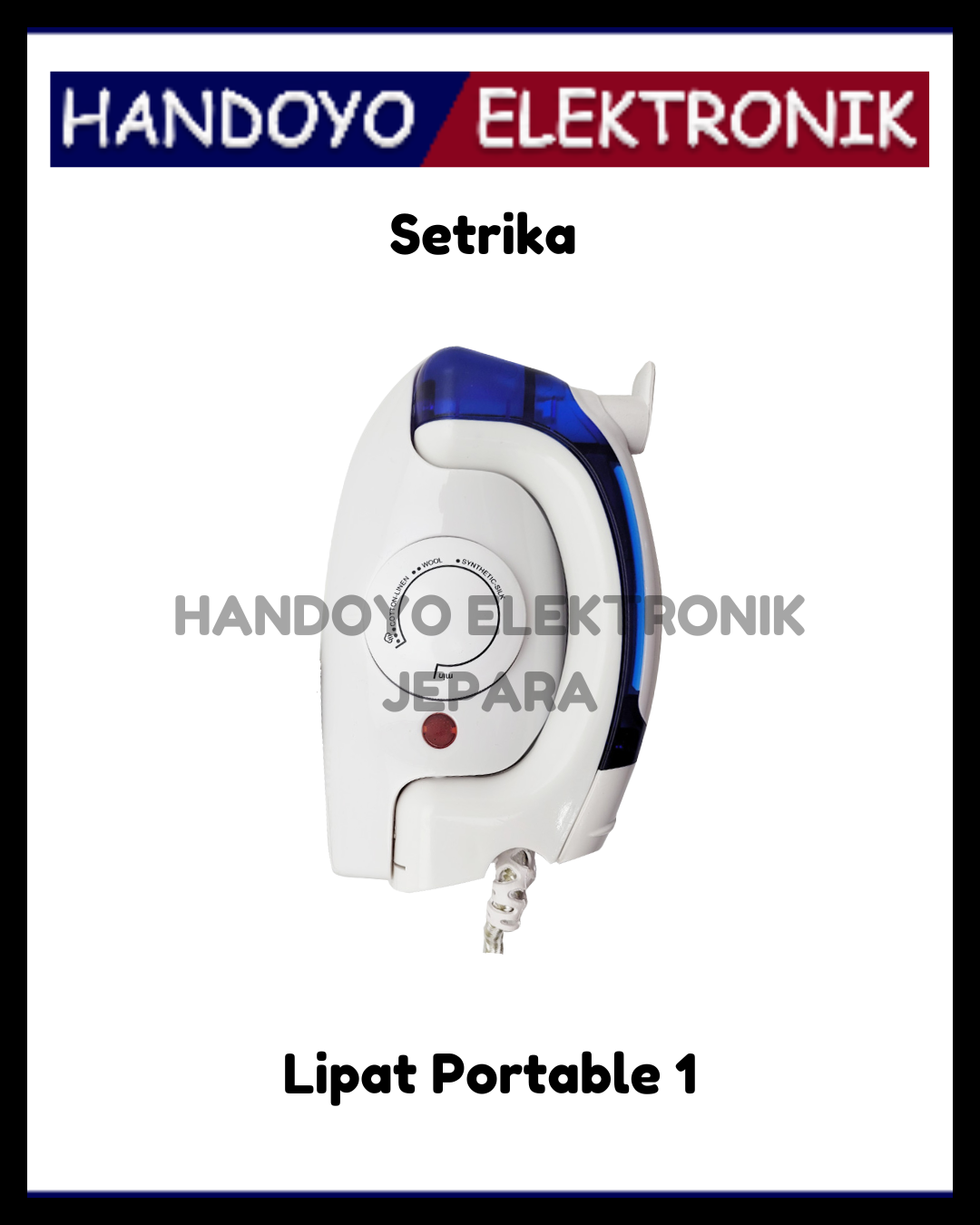 Setrika Lipat Portable 1