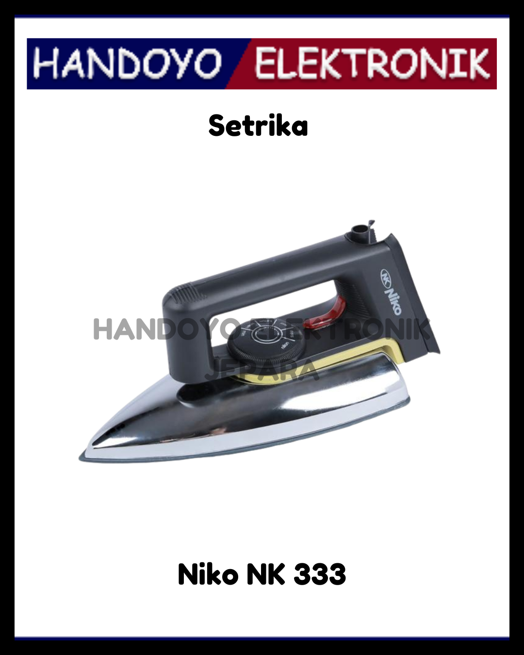 Setrika Niko NK 333