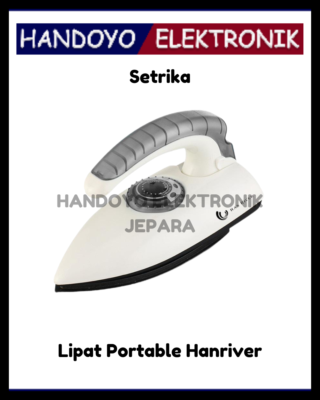 Setrika Lipat Portable Hanriver