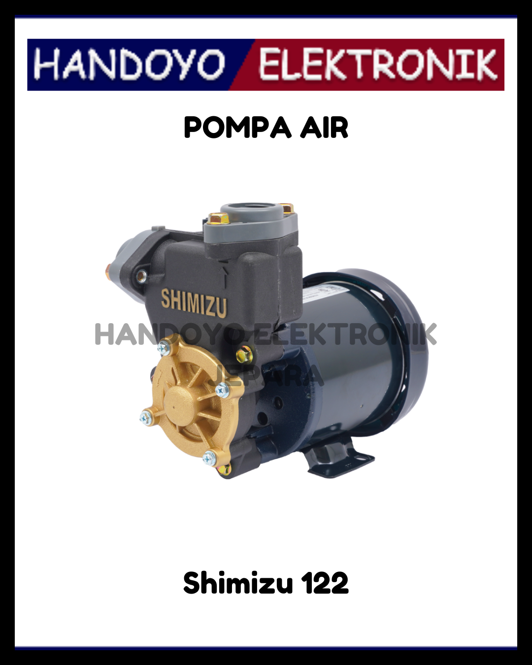 pompa Shimizu 122 125W