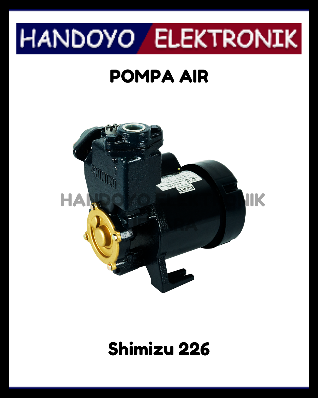 Pompa Air Shimizu 226 (200W)